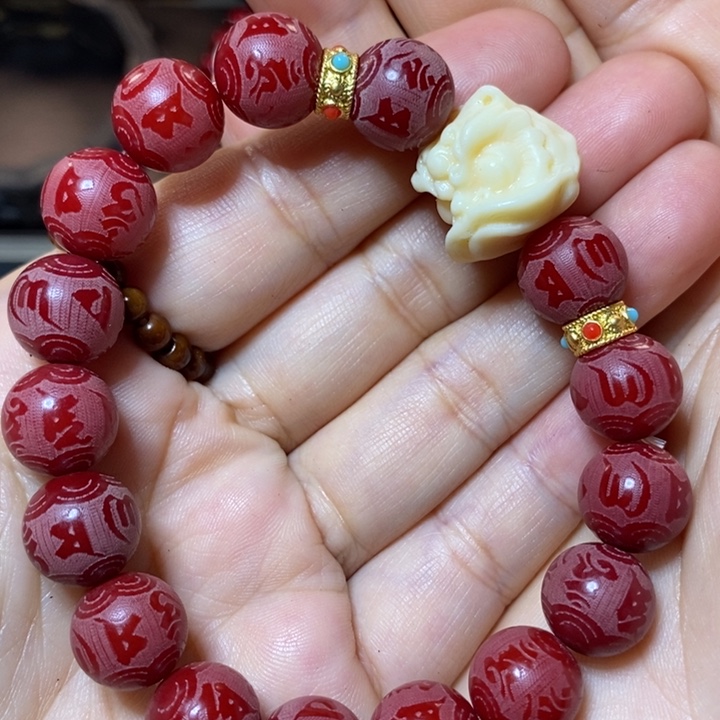 白玉菩提手串单圈