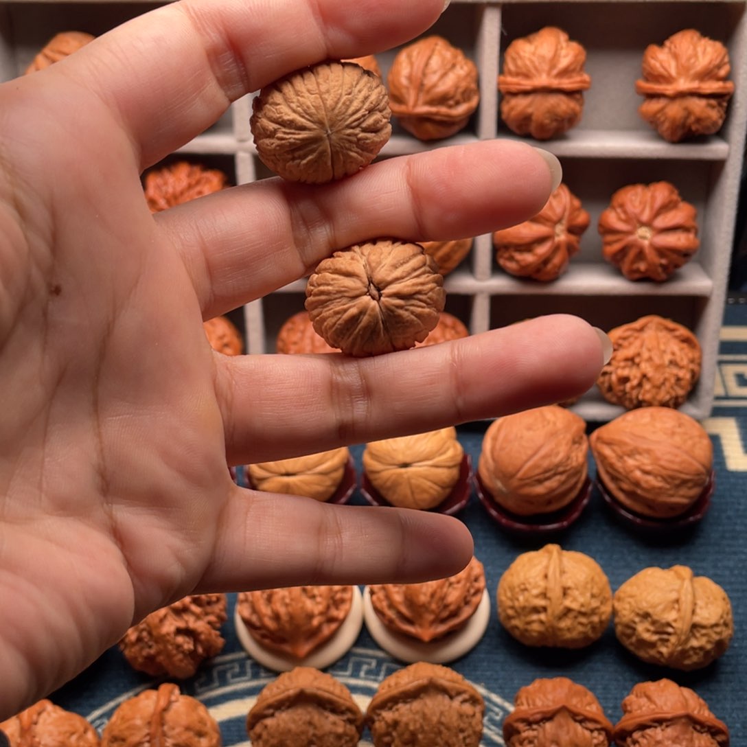 把件文玩核桃猴头