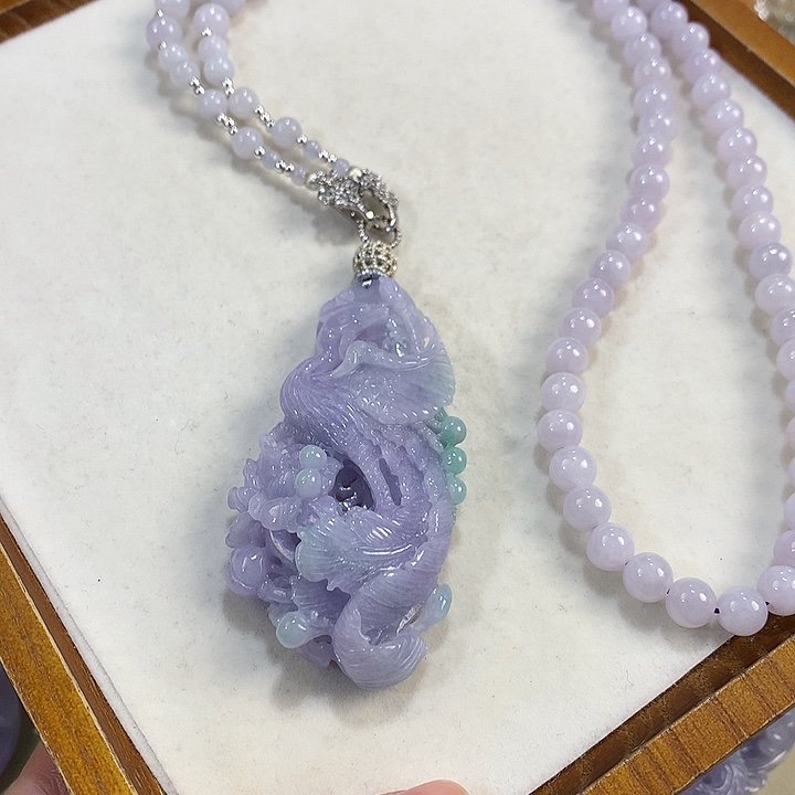 翡翠未镶嵌颈饰翡翠吊坠