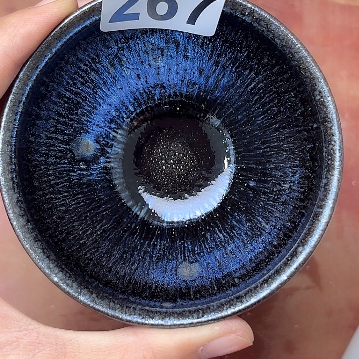 茶盏沐雨茶器柴烧主人杯