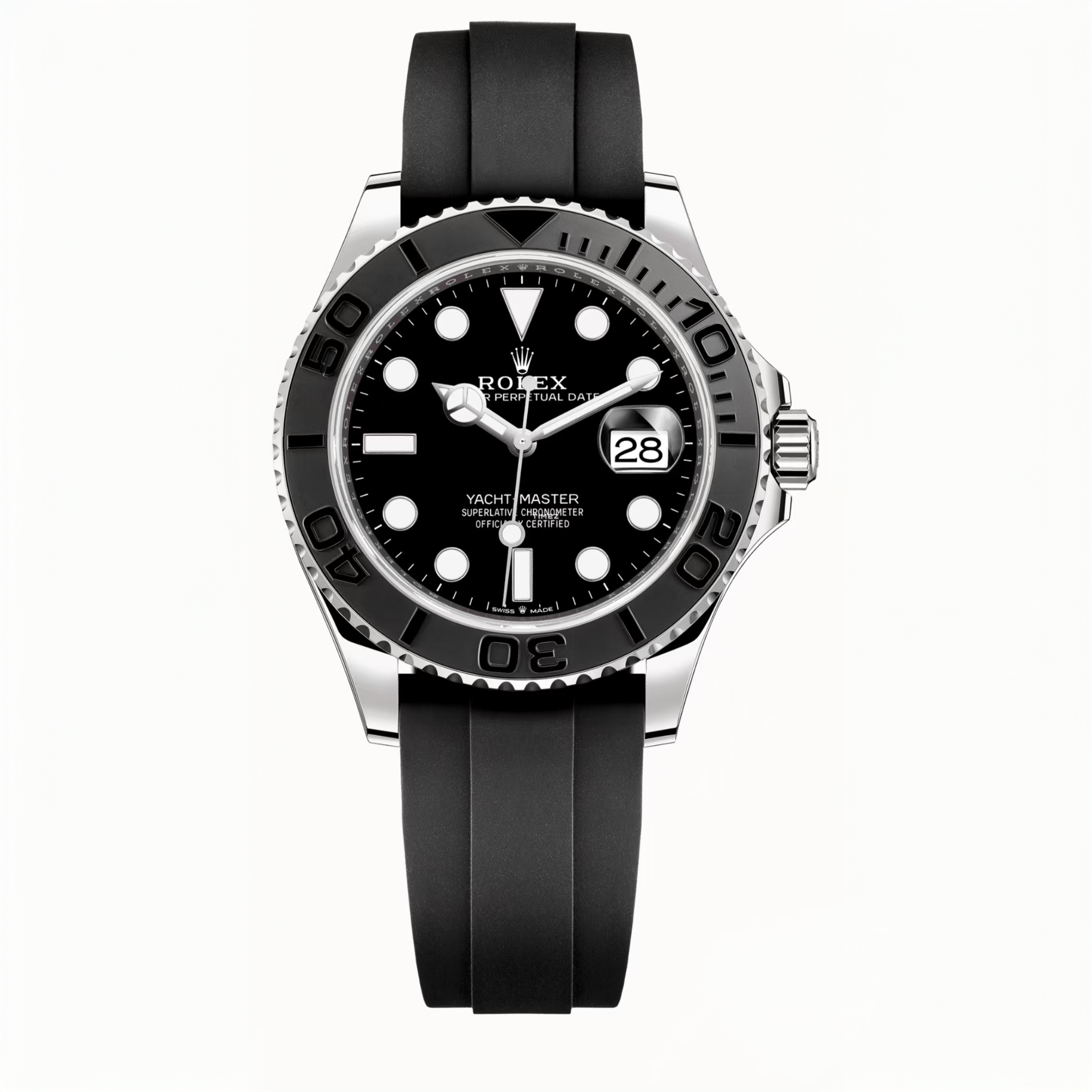 99新 Rolex/劳力士 单表/226659 游艇名仕/42表径/白金/黑盘