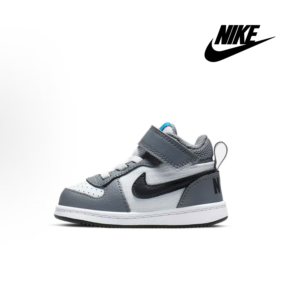 NIKE/耐克童鞋新款男童女童小白鞋鞋魔术贴宝宝鞋870027-009