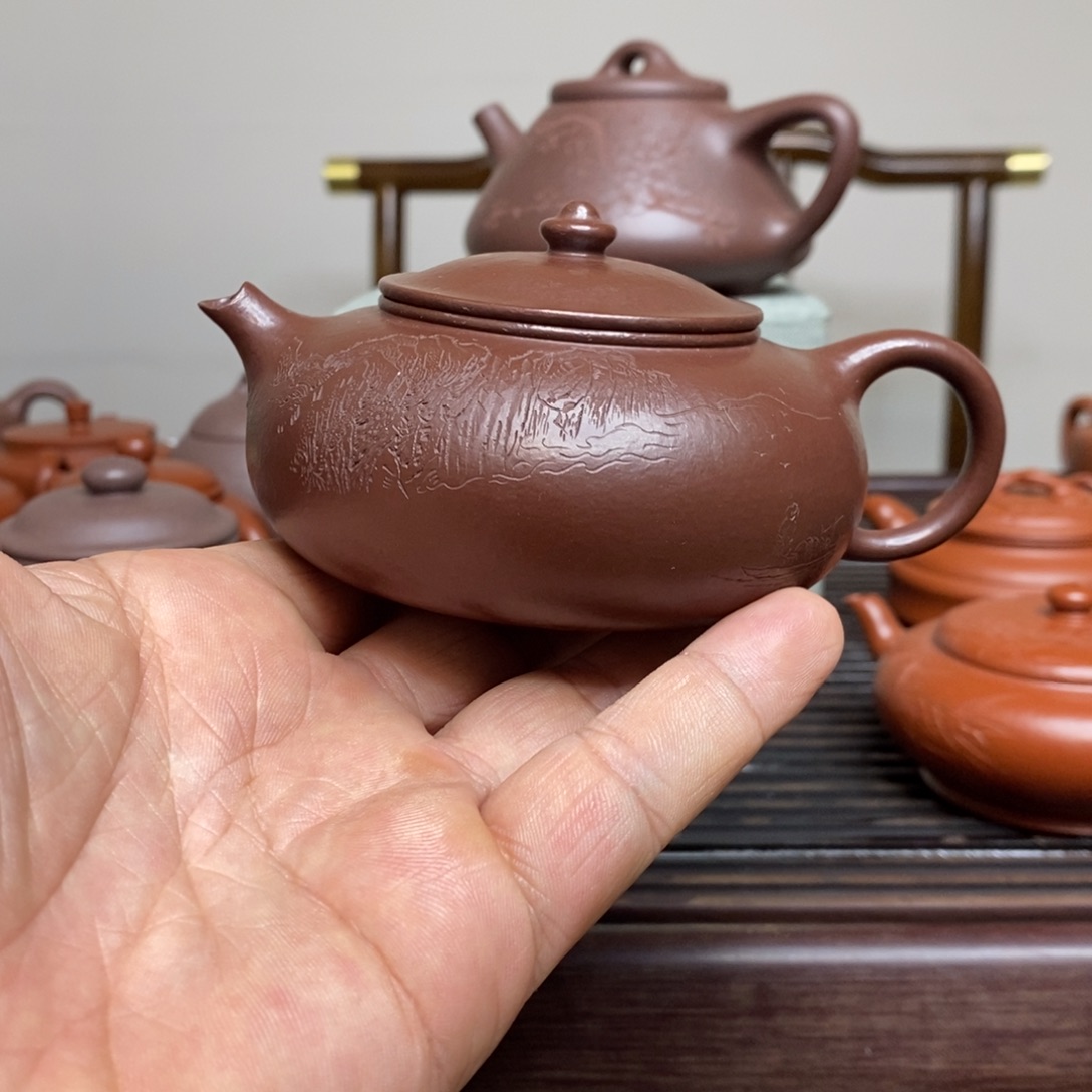 紫砂茶壶影紫砂紫砂