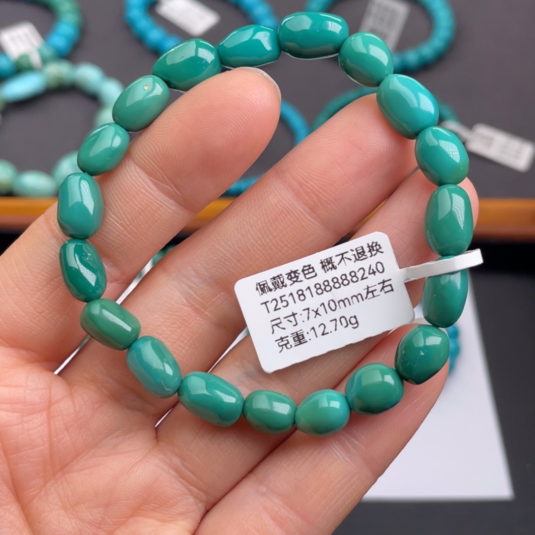 未镶嵌绿松石珠宝奇石