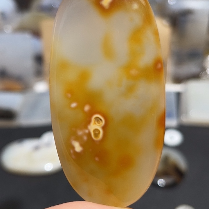 未镶嵌玉牌玛瑙/玉髓