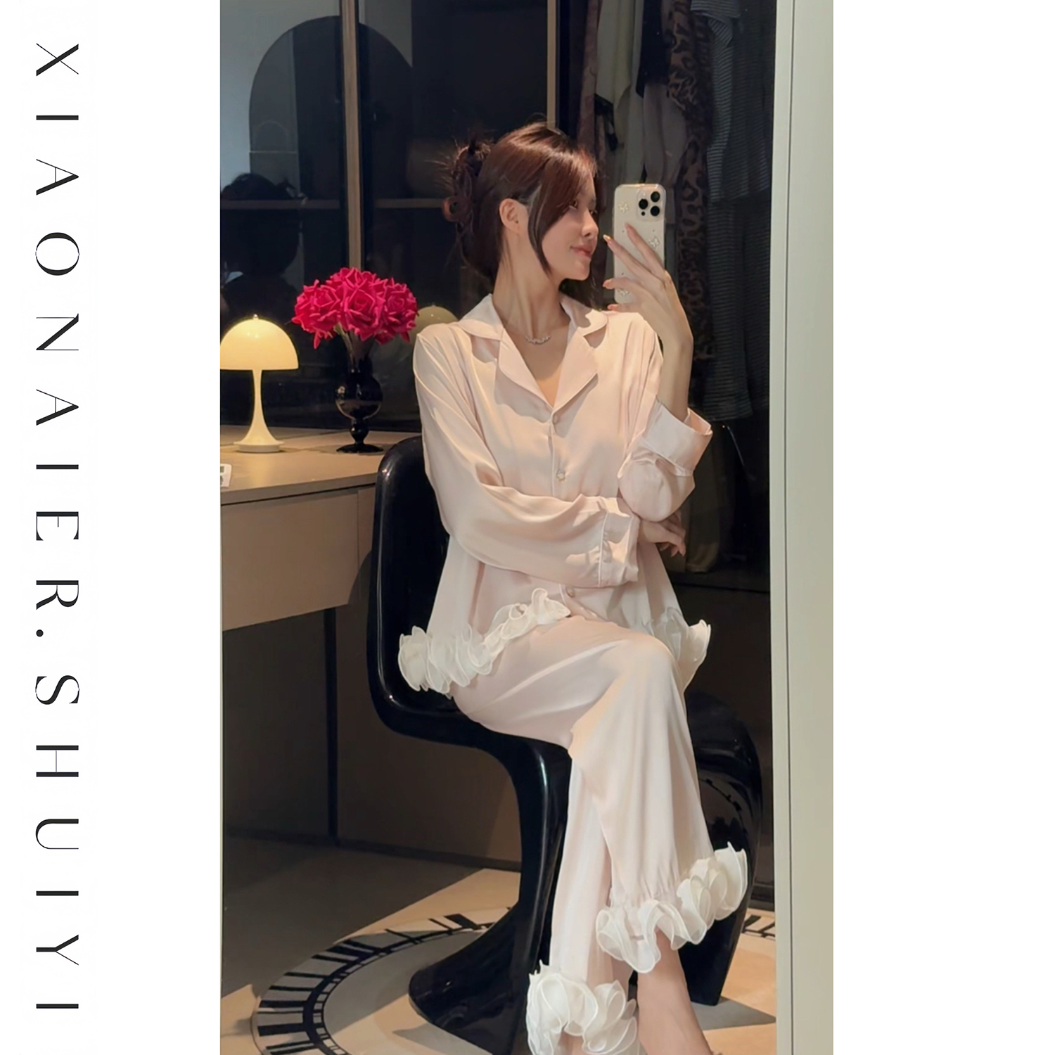 【柔雾梦境】印花高级感家居服对襟显瘦气质感睡衣可外穿