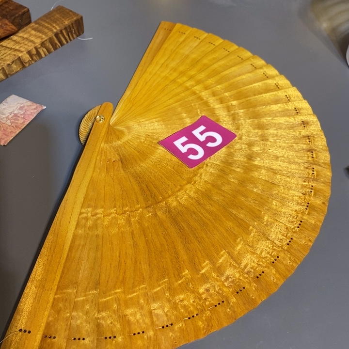 金丝楠阿*金丝楠木扇子