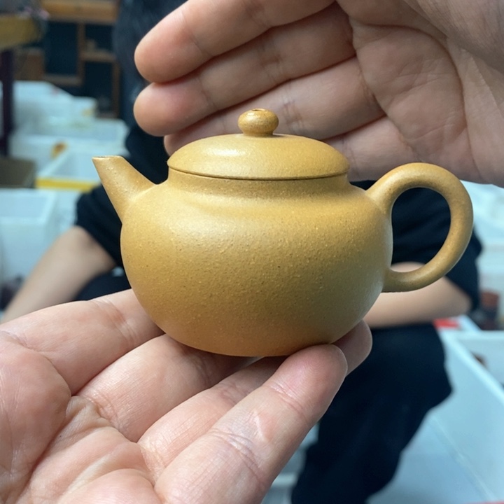 紫砂茶壶黄龙山紫砂手工制作