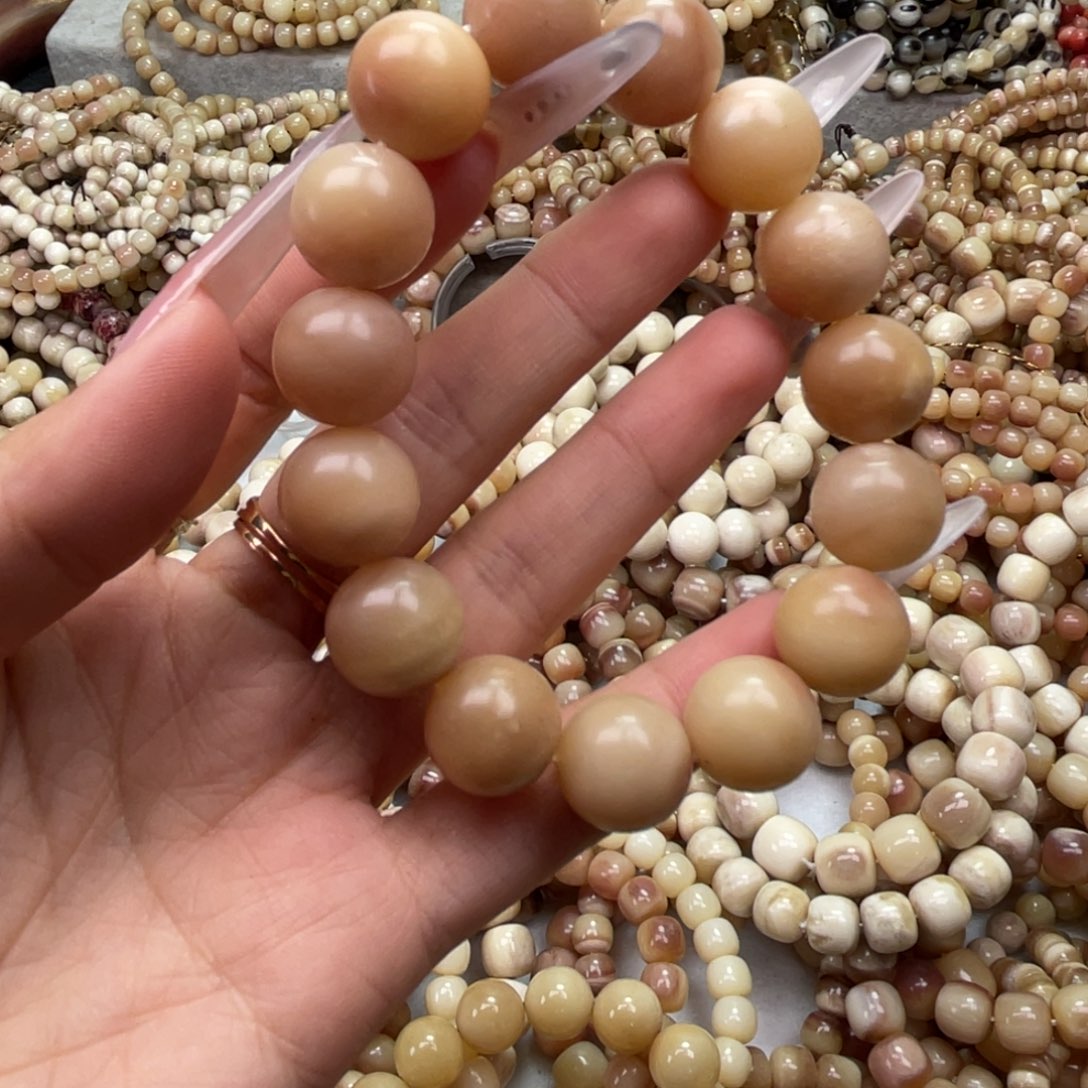 鹿骨手串/手链G***n骆驼祥子