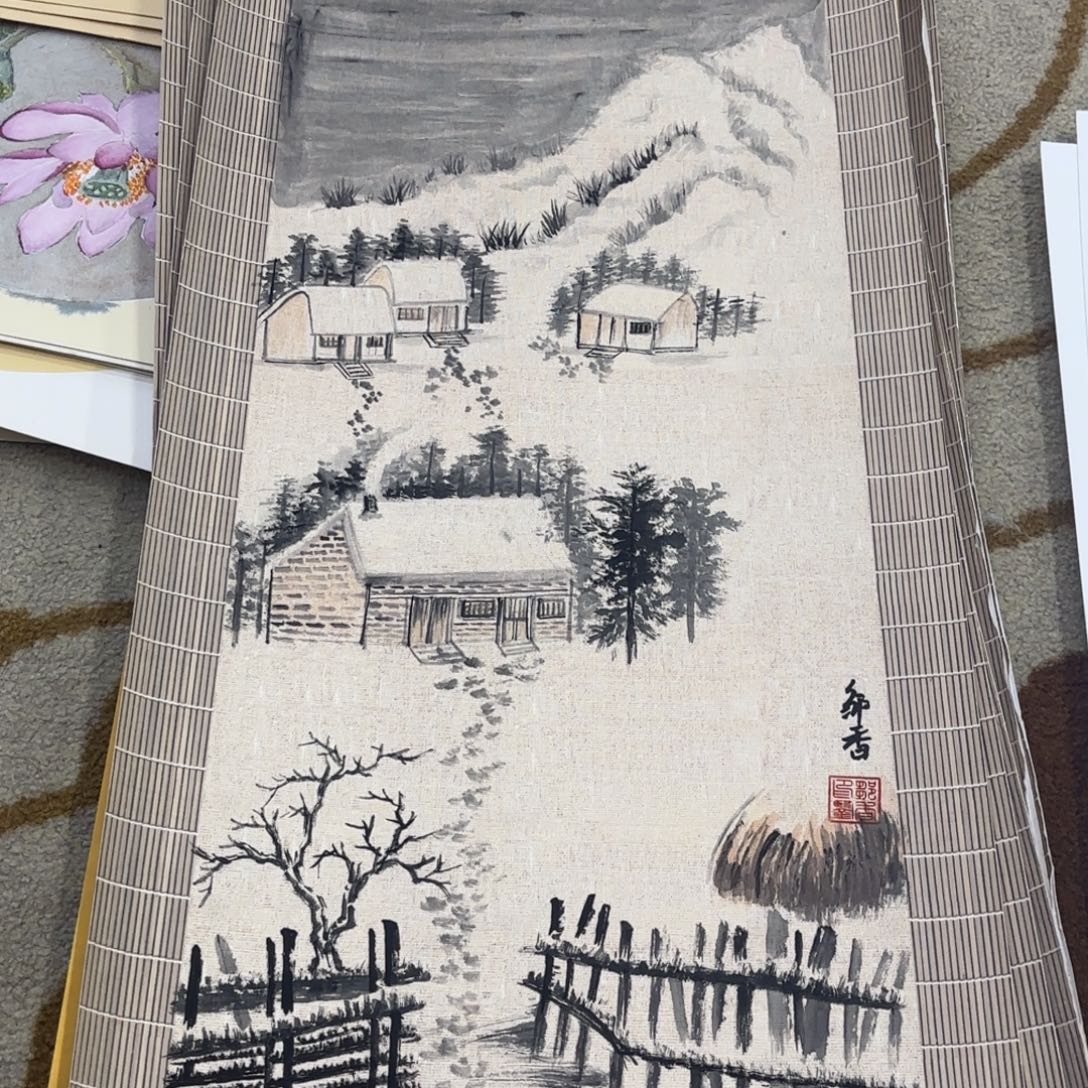 国画33-66卡纸作品艺