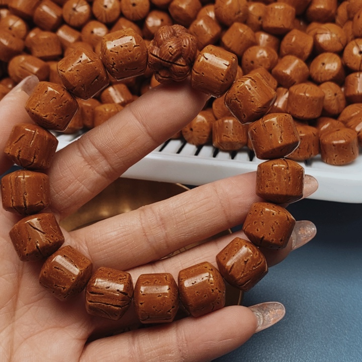 桃核手串五谷丰登14全品16颗