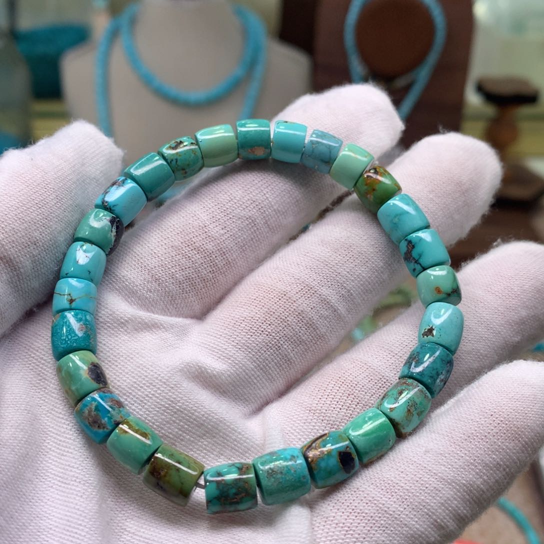 绿松石配饰未镶嵌才*