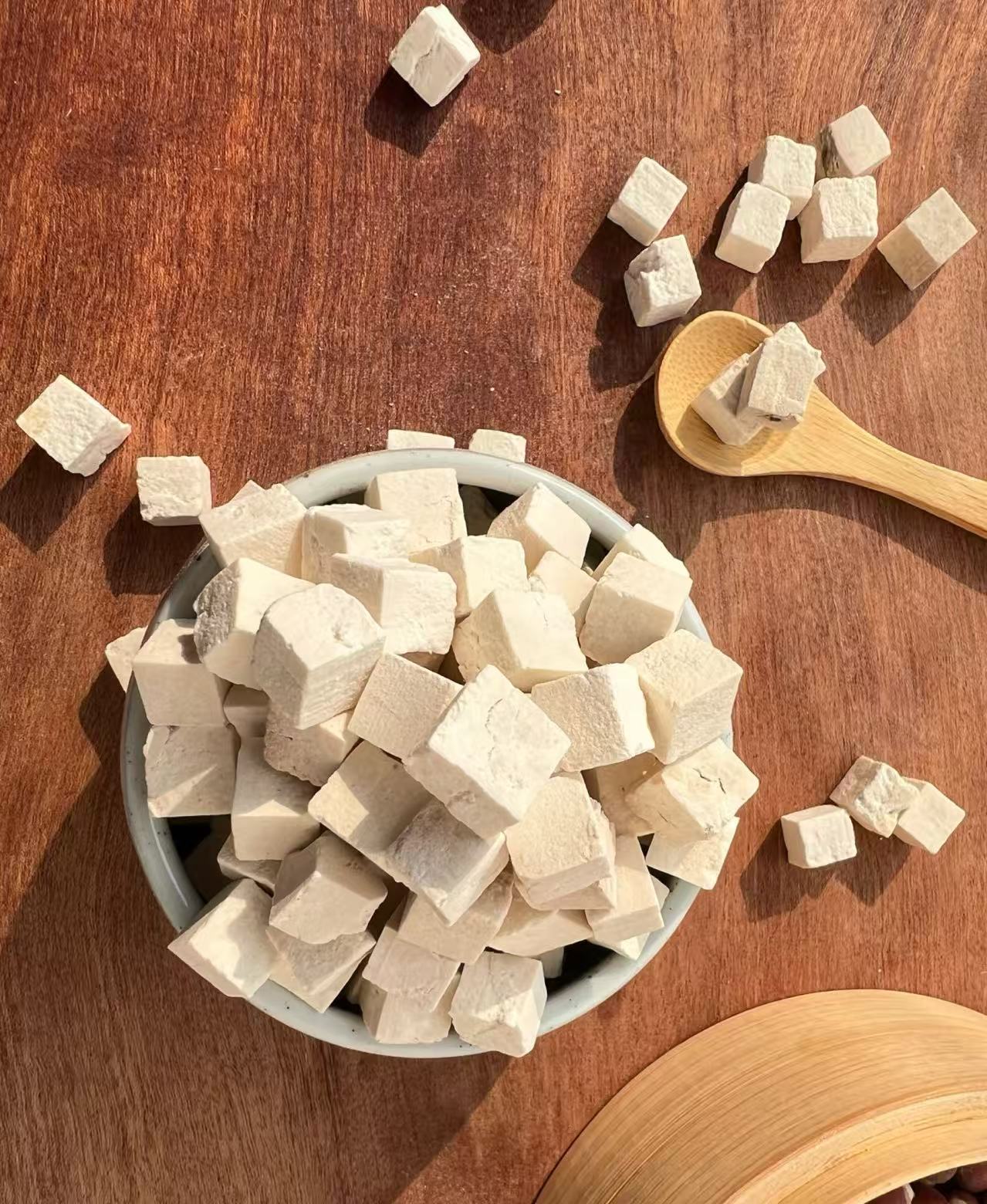 茯苓 正宗白茯苓块特产级茯苓