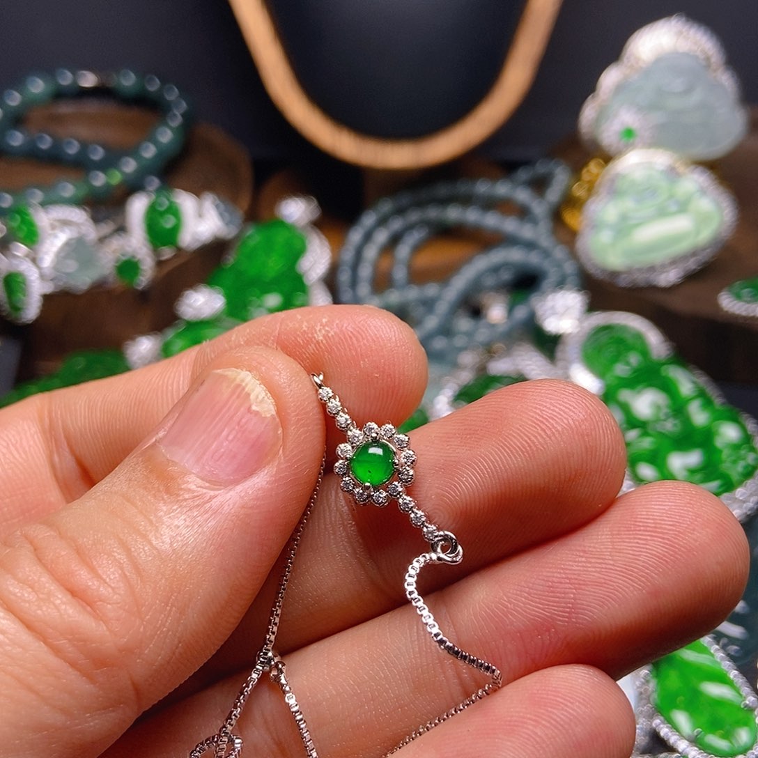 翡翠手链未镶嵌052手链