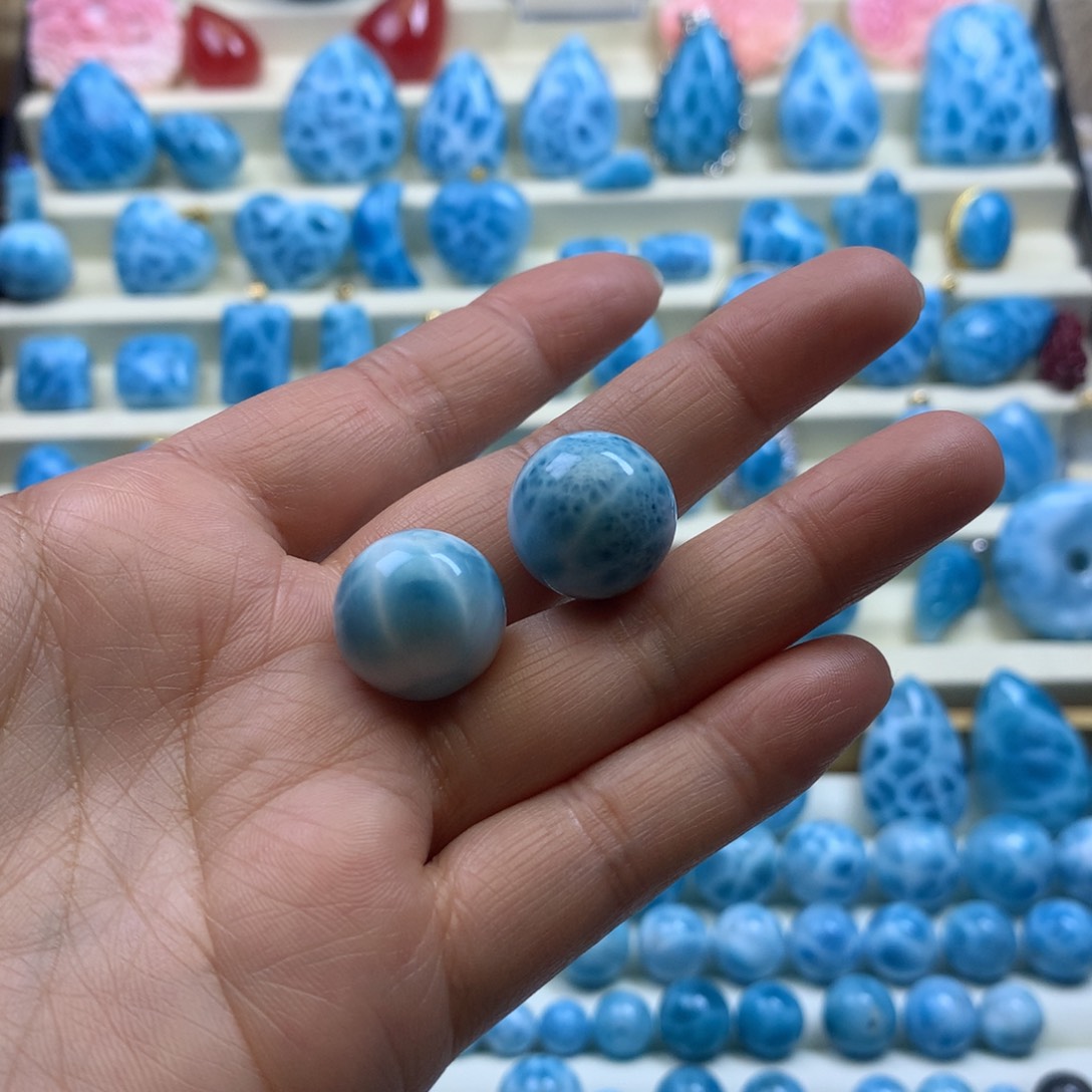 针钠钙石（海纹石）手链未镶嵌你***人