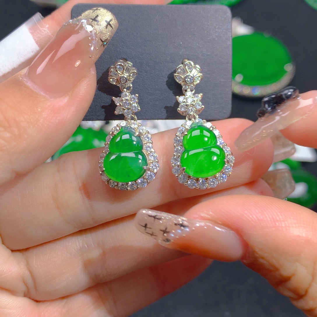 翡翠颈饰银S925镶嵌11111111111