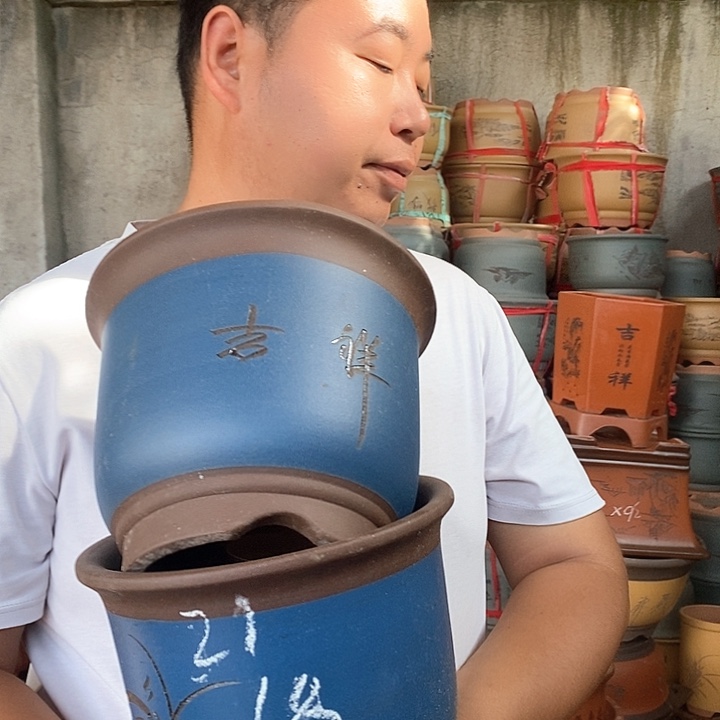 紫砂花盆紫砂花盆