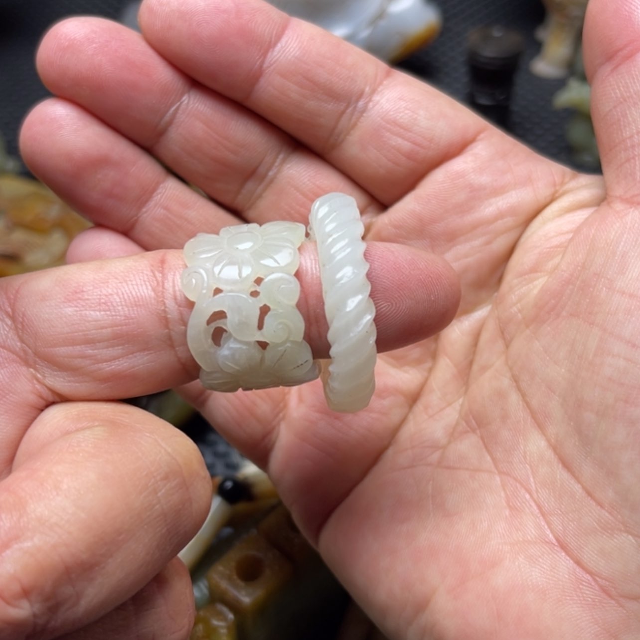 【闪购商品】和田玉挂件未镶嵌真*