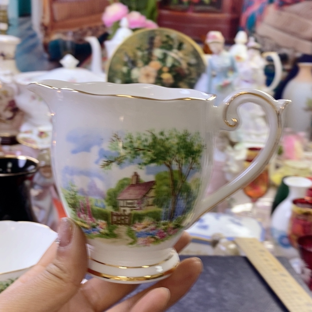 瓷器欧瓷咖啡杯水晶杯