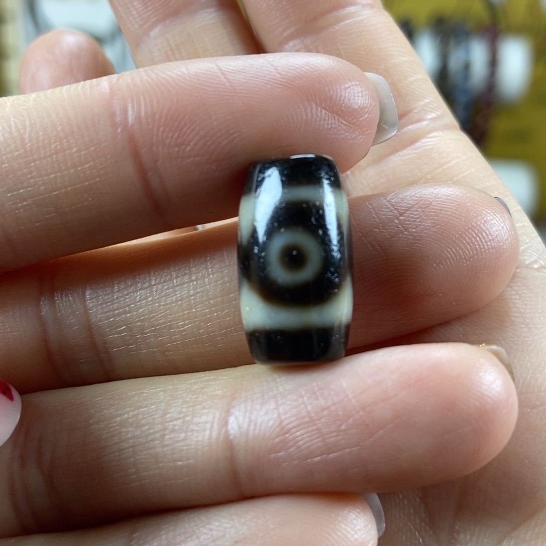 玛瑙/玉髓三眼未镶嵌