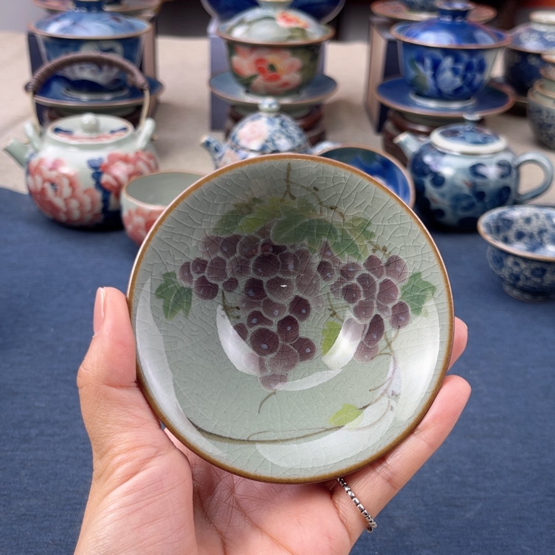 杯景德镇手绘手工茶具