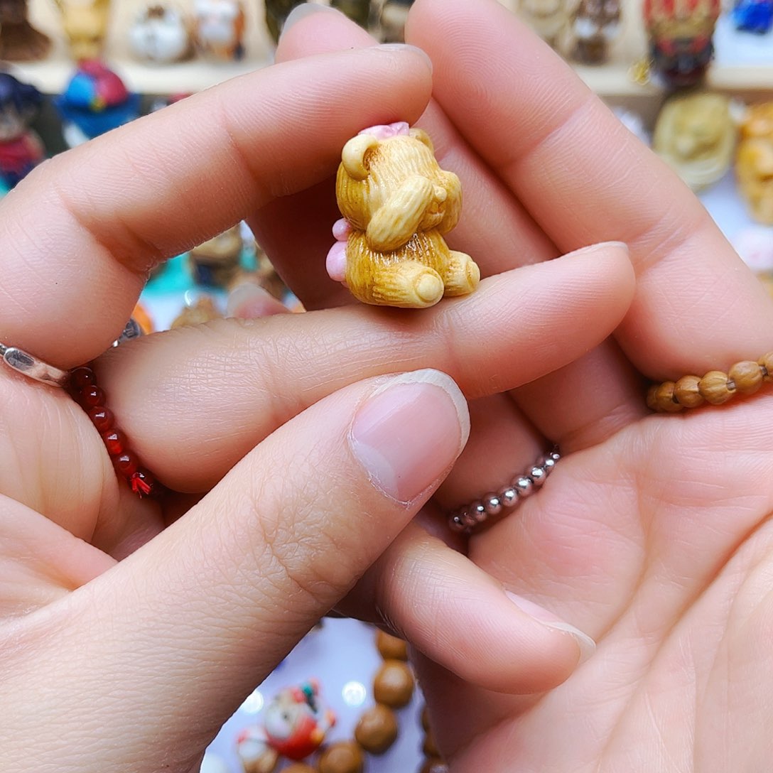 鹿骨手串/手链手工打磨配饰