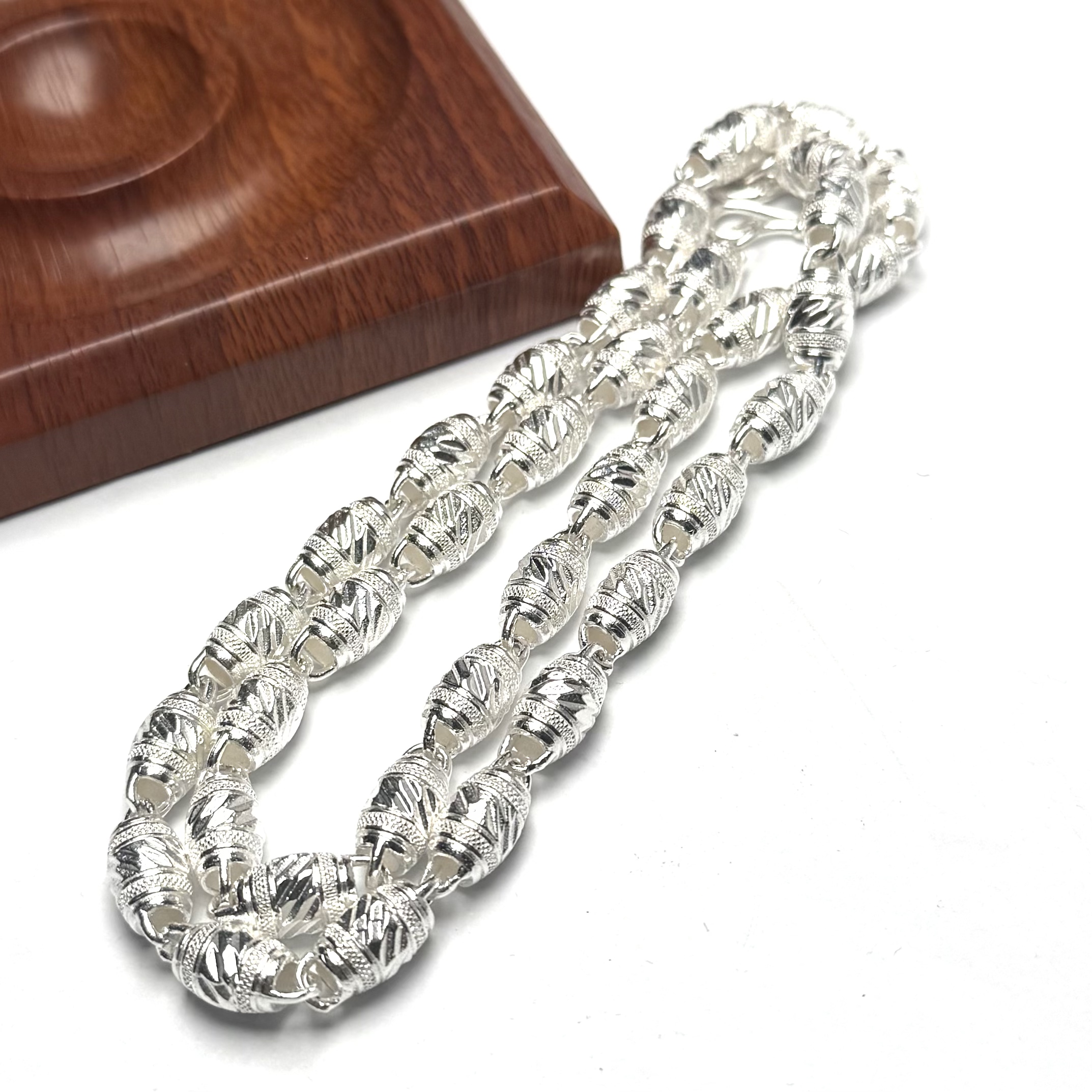 链子足银 欧标贵银通宝项链臻藏-t223