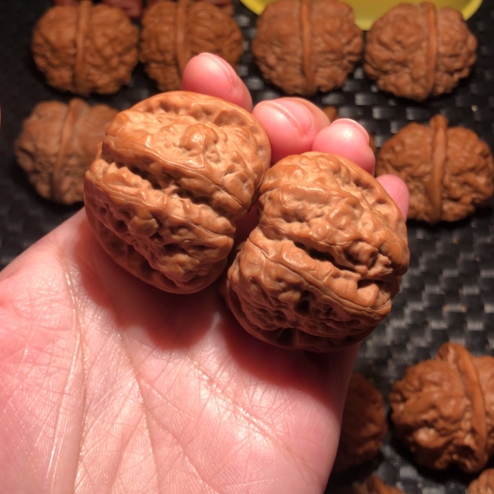 把件文玩核桃四开八腿，治愈强迫症40