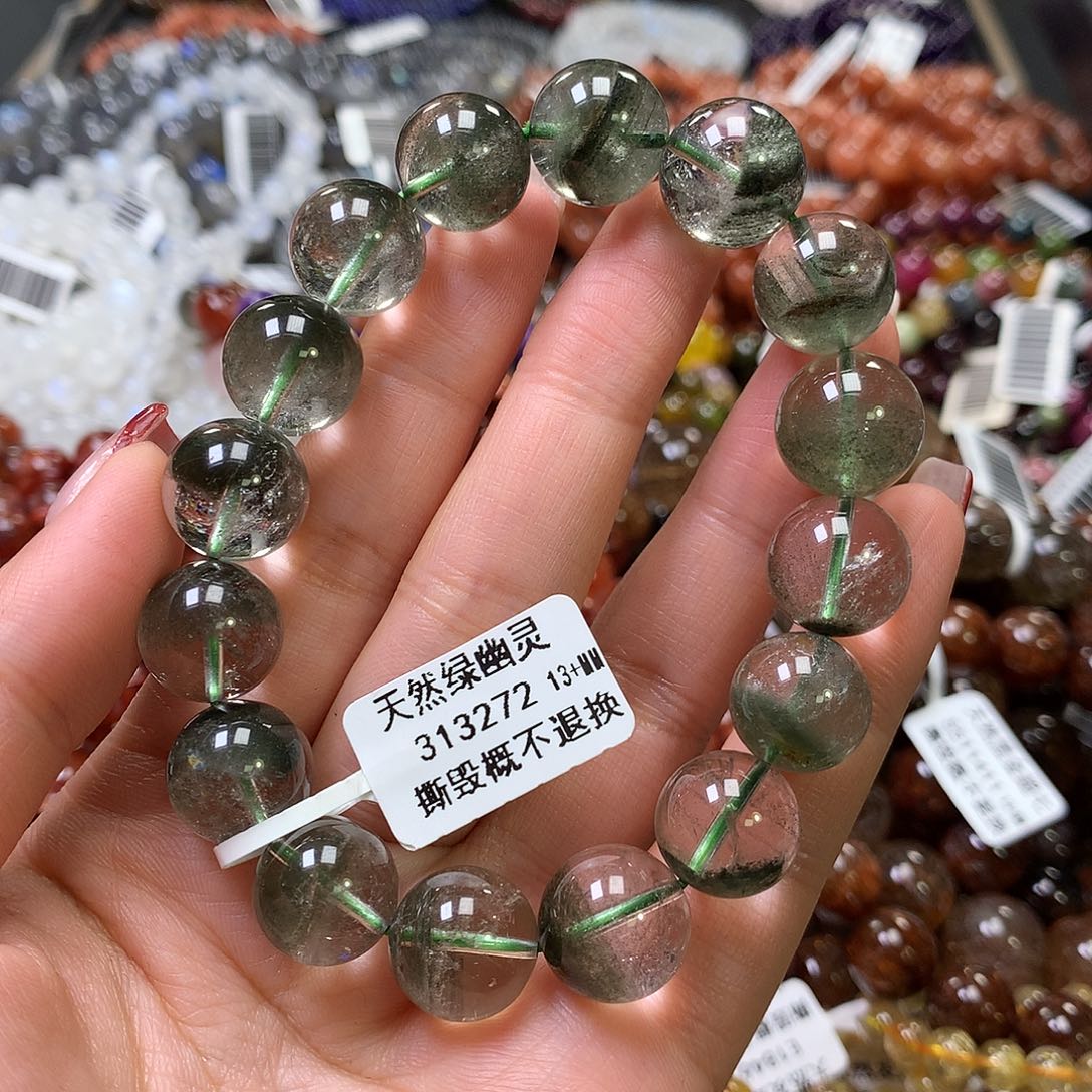 水晶手链未镶嵌，