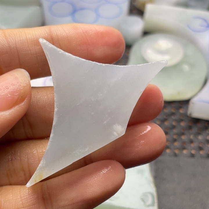 定制翡翠未镶嵌片料定制不退不换