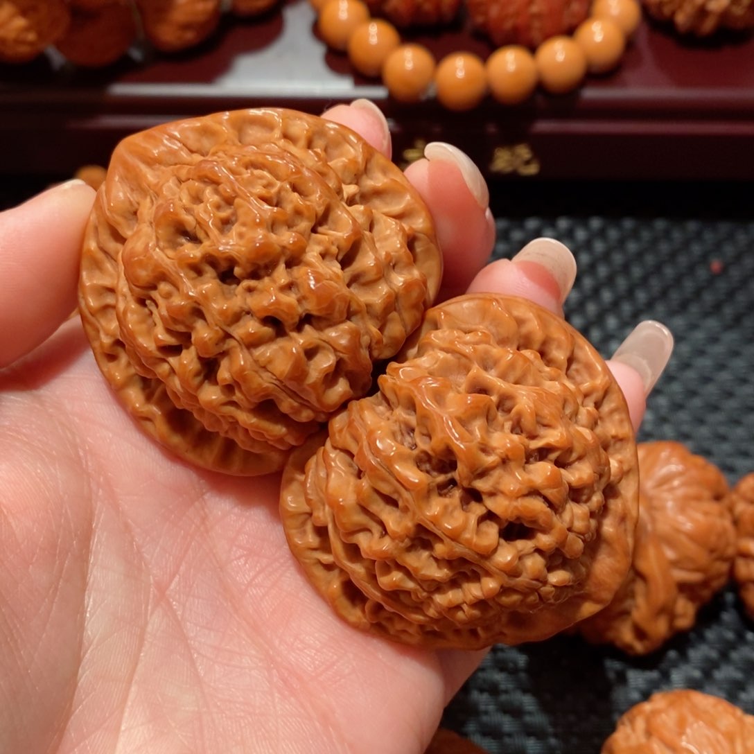 文玩核桃把件官帽