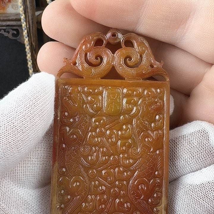 和田玉挂件未镶嵌