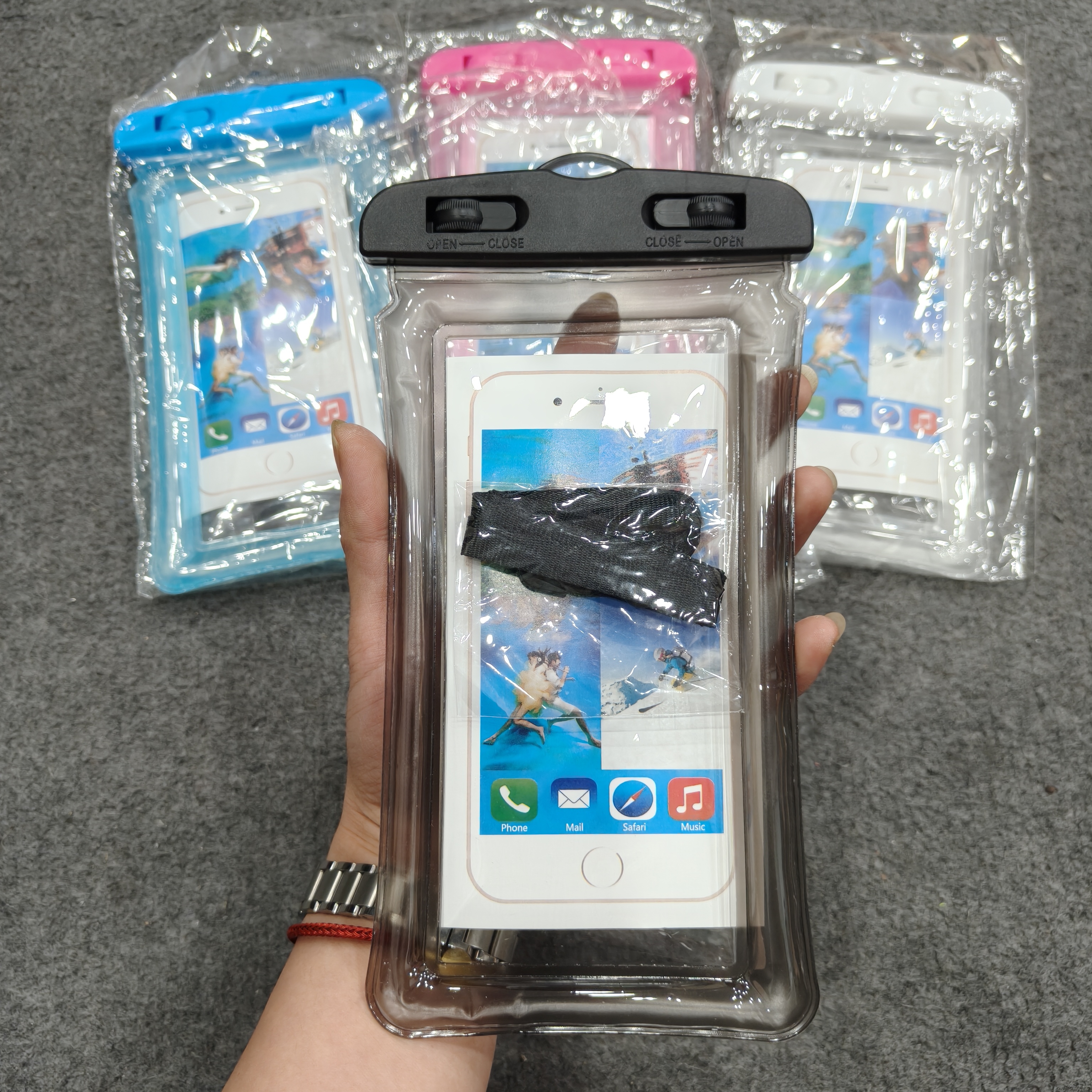 发4个！防水手机袋（无法固定搭配颜色）