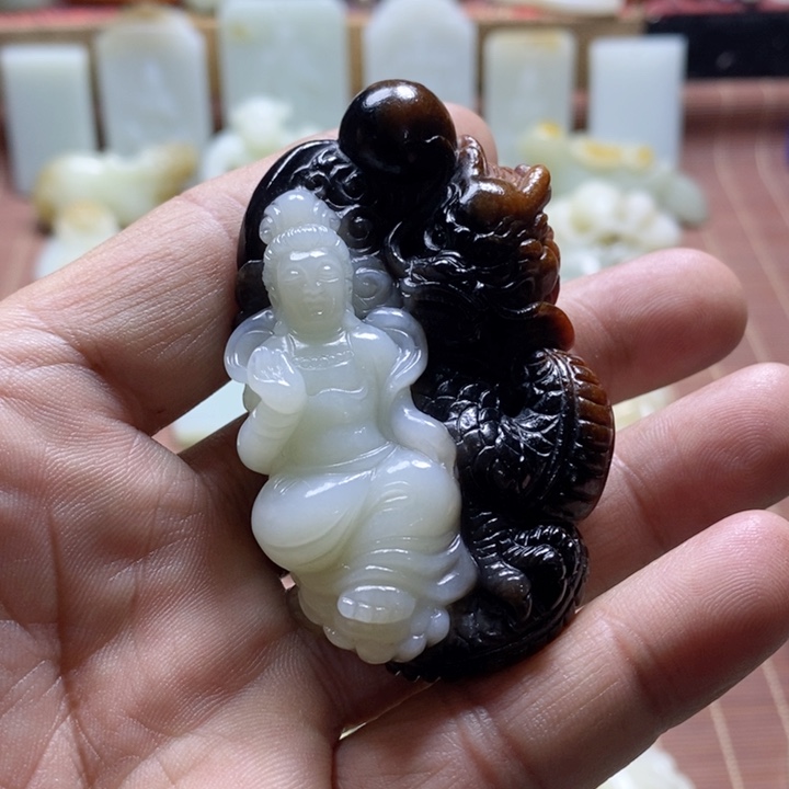 和田玉颈饰未镶嵌杨*华