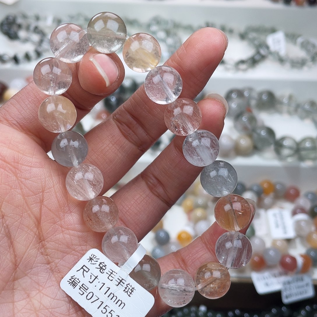 水晶手链未镶嵌水晶