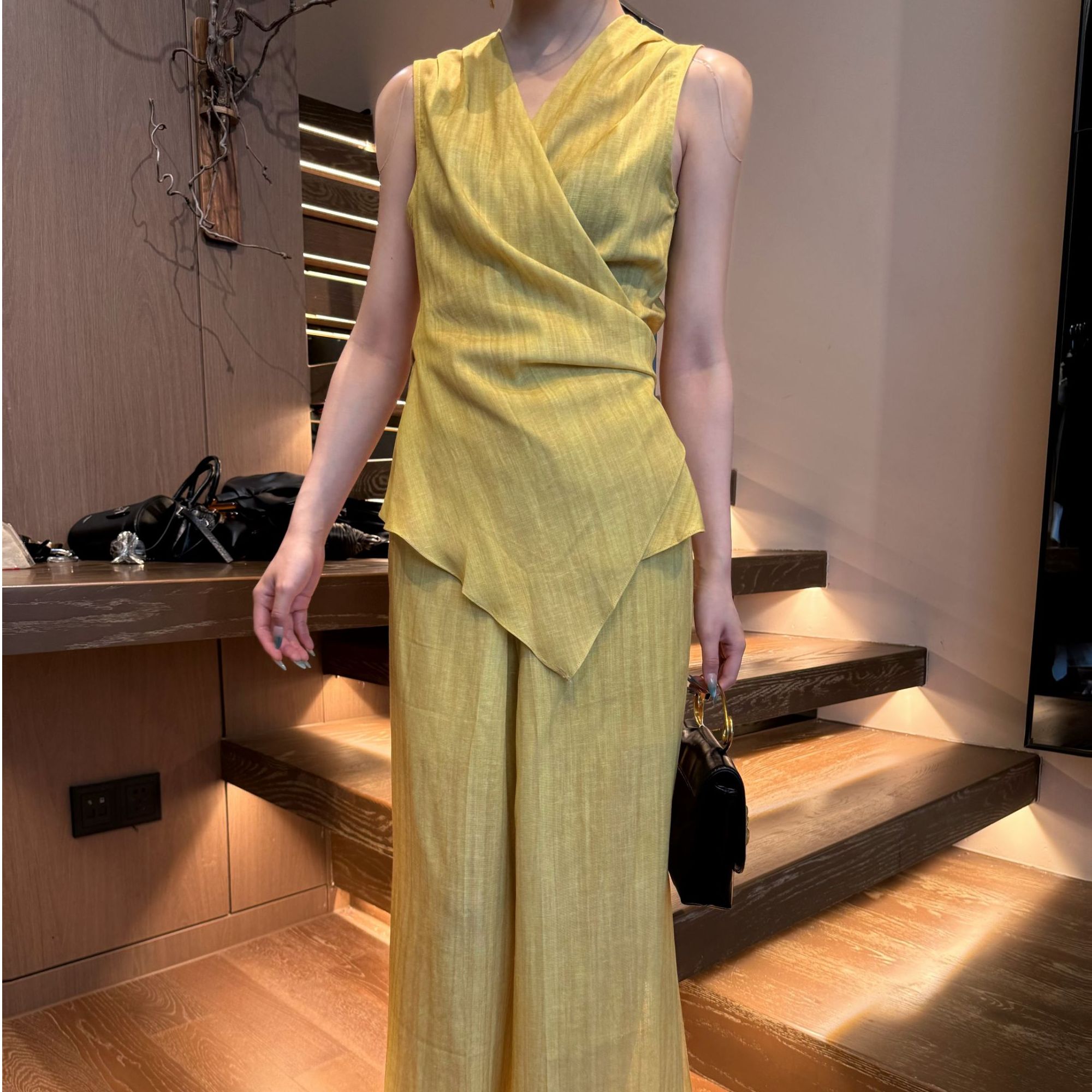 概曲（GaiQu）“迷魂记”设计师款轻奢国风老钱风显瘦调性马夹套装