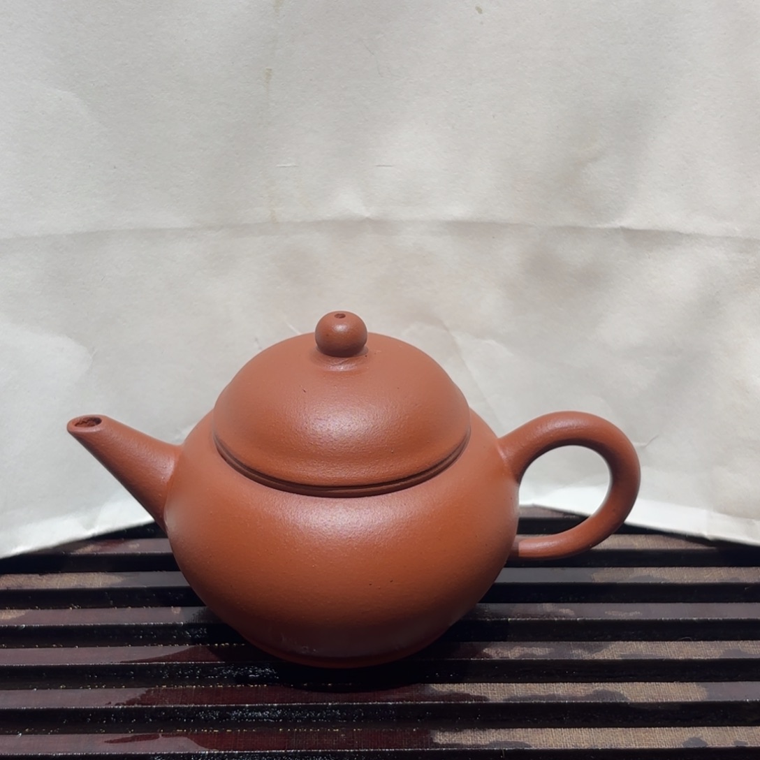 茶壶紫砂年糕土 90年代 水平 半手 80CC