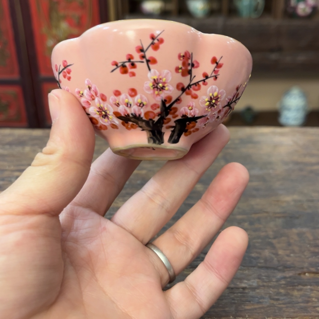 柴烧手工手绘陶瓷