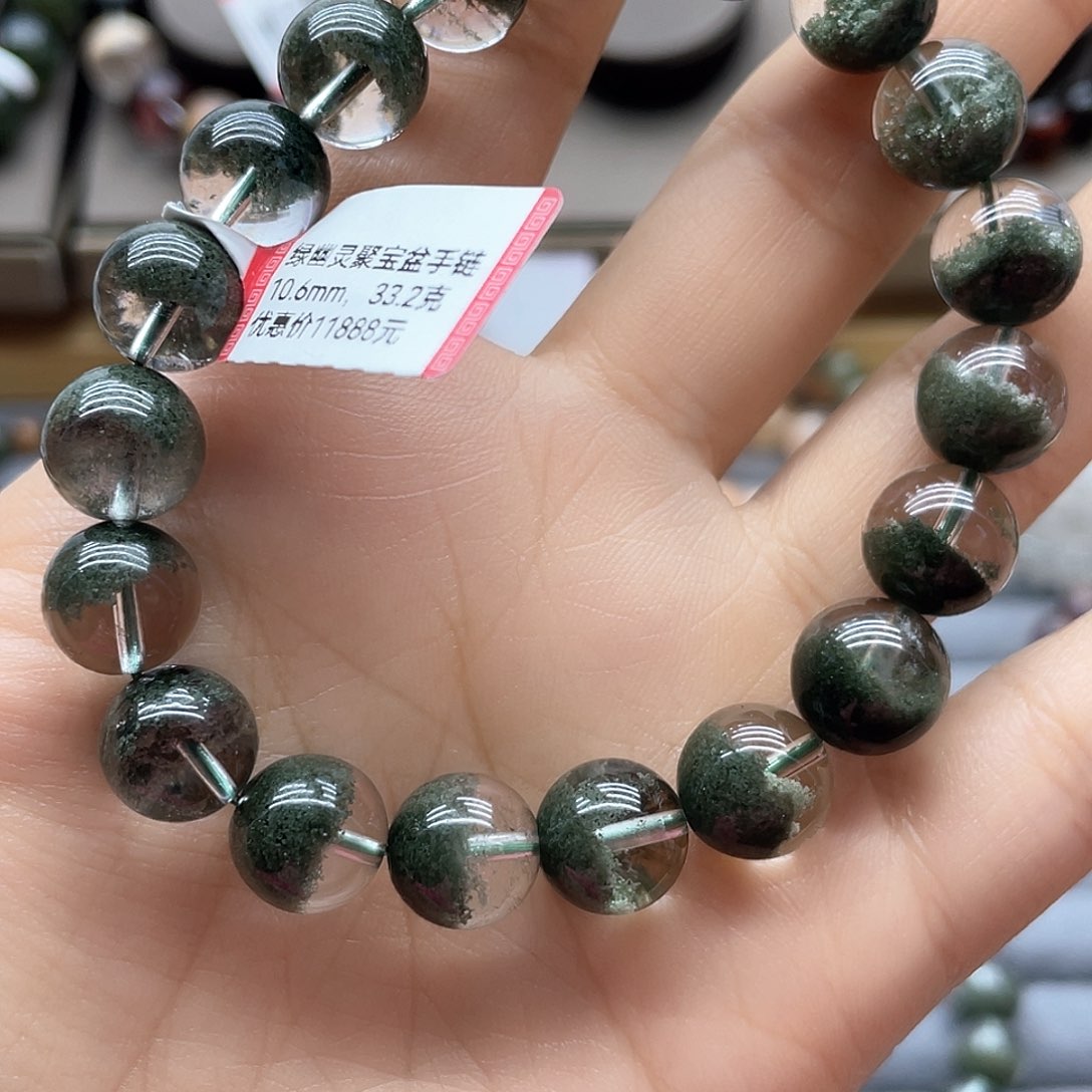 水晶手链未镶嵌天然水晶