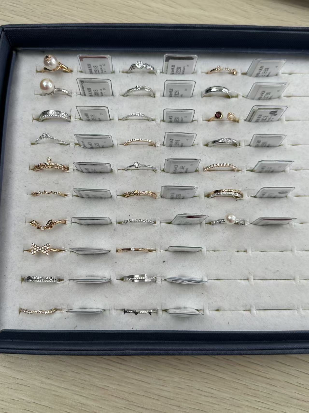 【年终狂欢】【12号圈口】  钻石AU750戒指18k金合集 （多样任选其一）