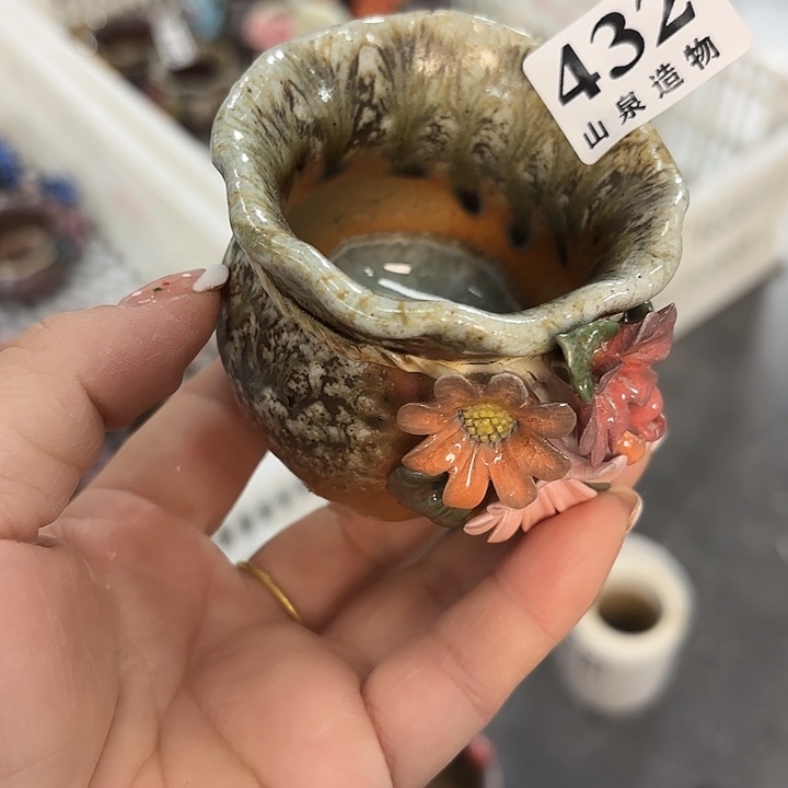 紫***1山泉造物手工制作柴烧432