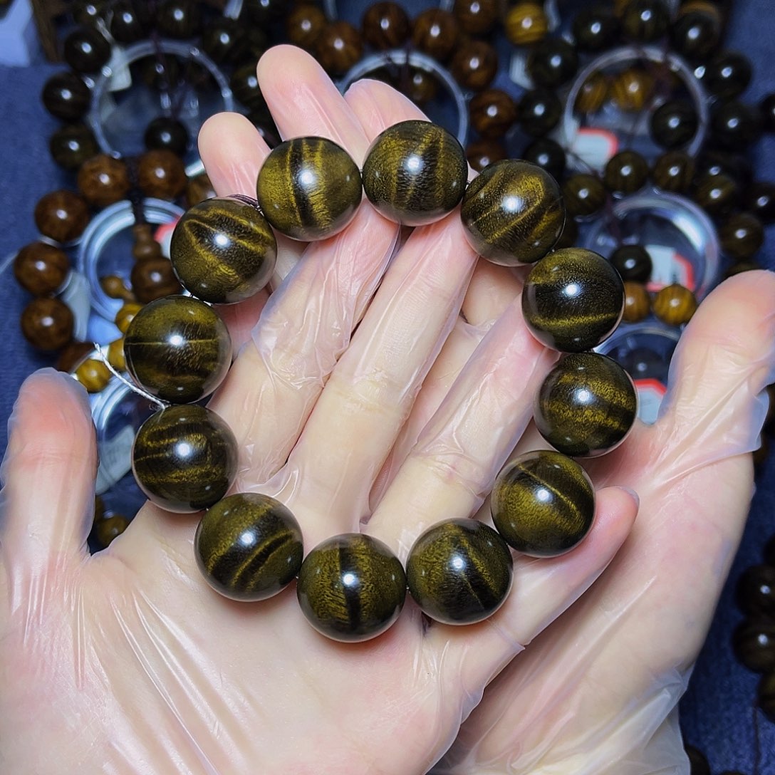 手串/手链楠木（金丝楠）2.0阴沉闪电