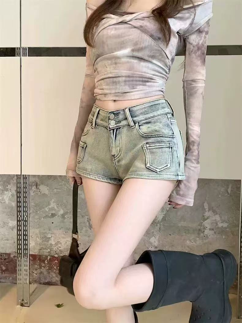 短裤破洞牛仔裤600