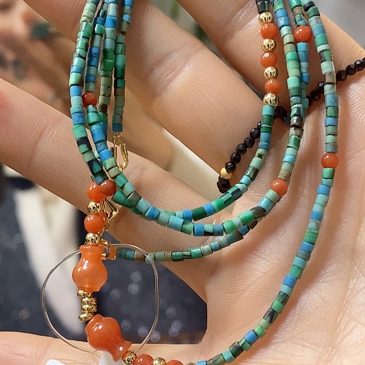 非洲檀香无事牌手链项链