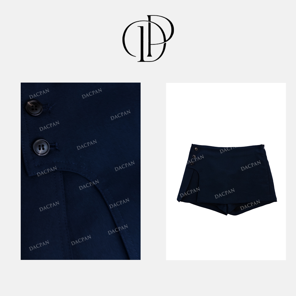 DACPAN-“靓丽新人”不规则短款西装裤裙2025/盼·PP19297
