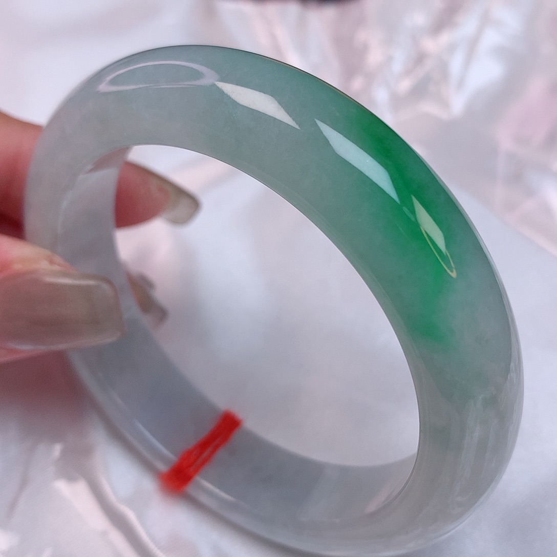 翡翠手镯未镶嵌53 翡翠手镯