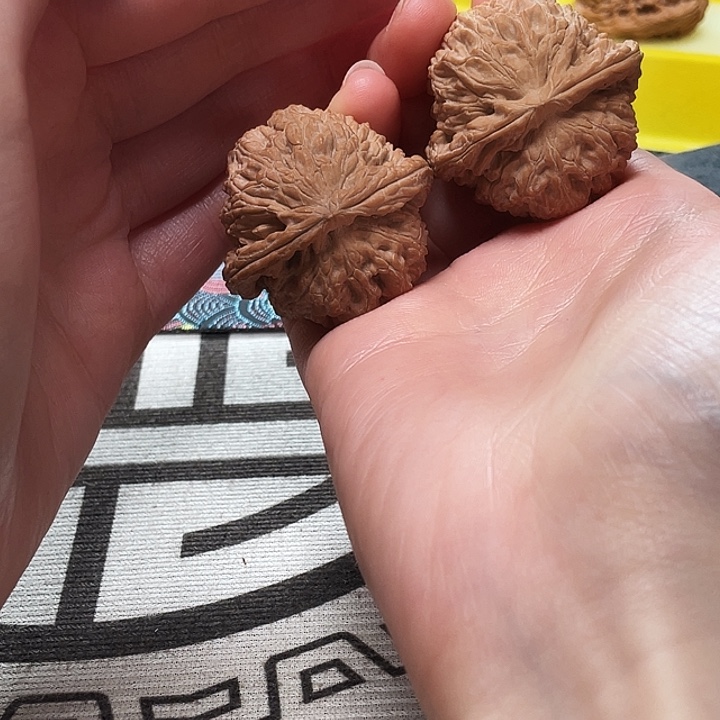 文玩核桃把件夏****_白狮子41