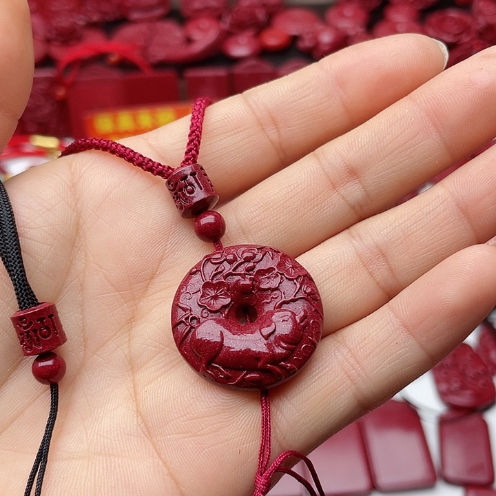 翡翠耳坠足银镶嵌