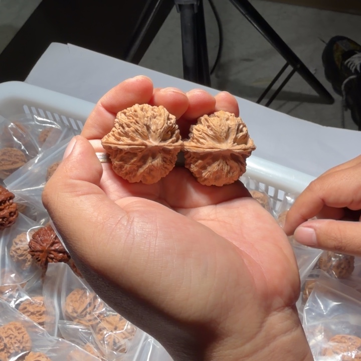 把件文玩核桃1042号全品苹果园40mm以下