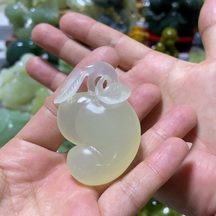 【闪购商品】蛇纹石玉挂件未镶嵌